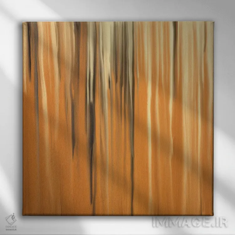 تابلو ماسههای جنبشی اثر فایو بای فایو کالکتیو - نمای روبهرو روی دیوار