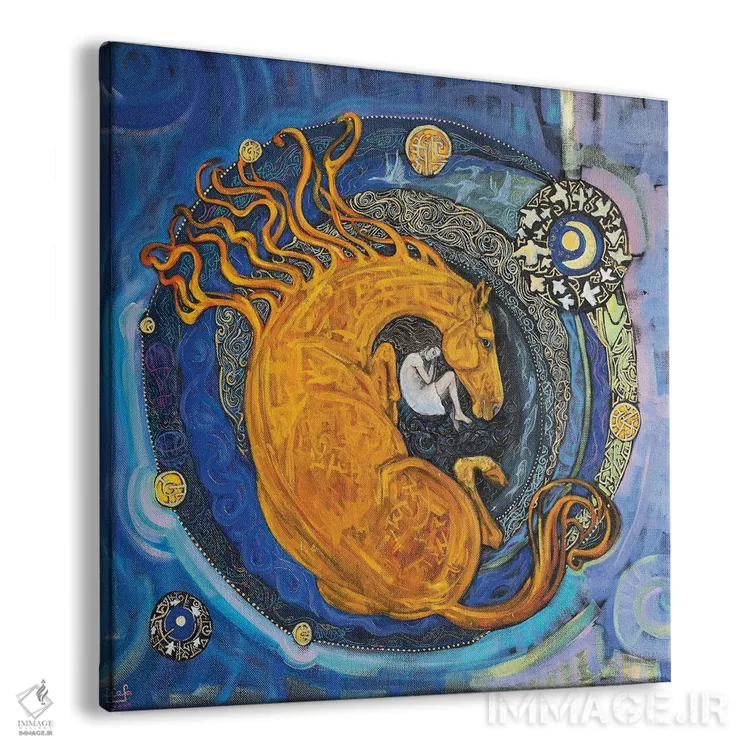 تابلو رویای محافظتی اثر فافا کورولوا - نمای پرسپکتیو محصول