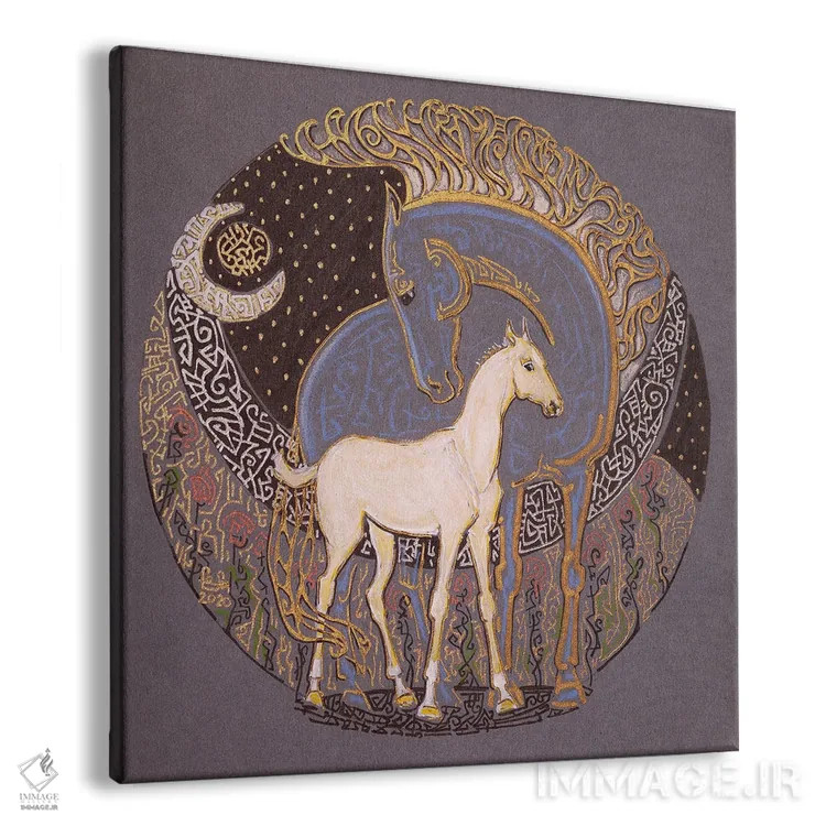 تابلو دوران کودکی اثر فافا کورولوا - نمای پرسپکتیو محصول