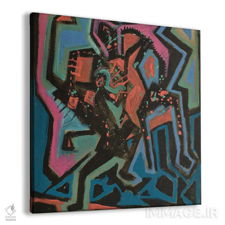 تابلو کاغذ شماره ۶ اثر فرانتیشک فلوریان - نمای پرسپکتیو محصول