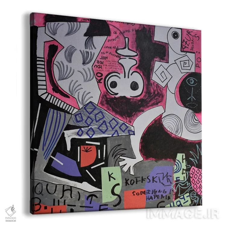 تابلو کاغذ شماره ۵۱ اثر فرانتیشک فلوریان - نمای پرسپکتیو محصول