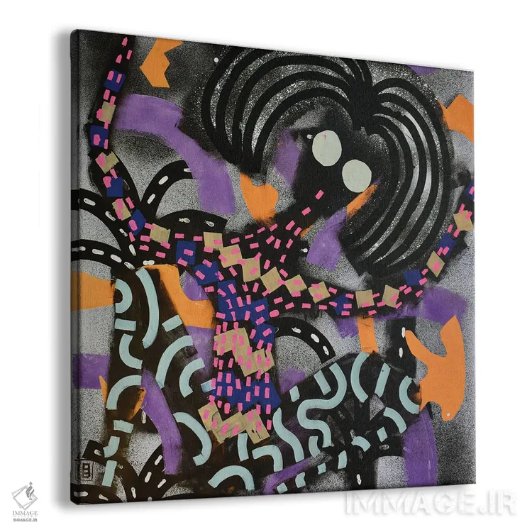 تابلو کاغذ شماره ۵۰ اثر فرانتیشک فلوریان - نمای پرسپکتیو محصول