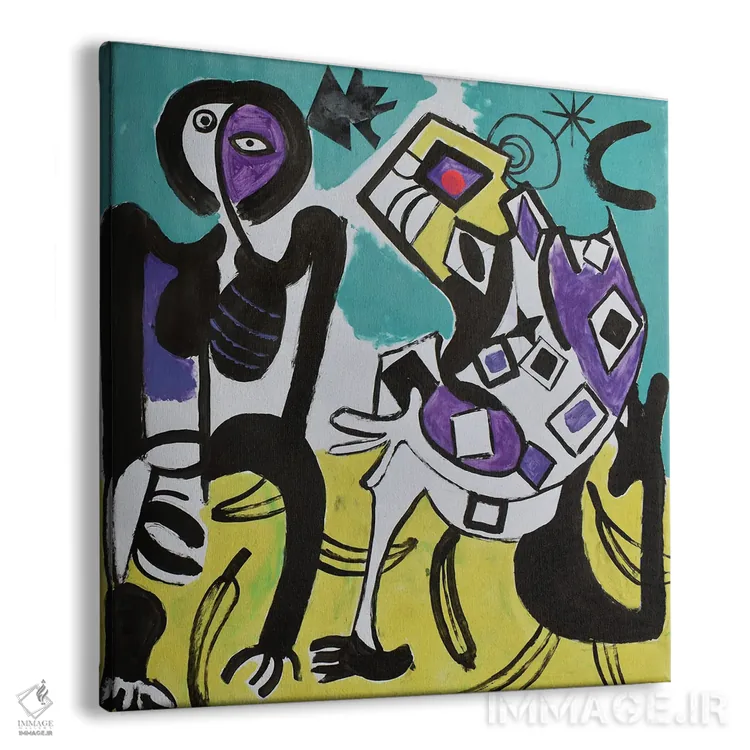 تابلو کاغذ شماره ۷۰ اثر فرانتیشک فلوریان - نمای پرسپکتیو محصول