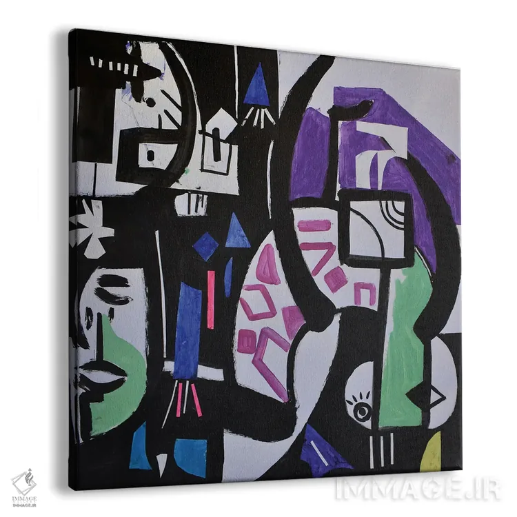 تابلو کاغذ شماره ۶۷ اثر فرانتیشک فلوریان - نمای پرسپکتیو محصول