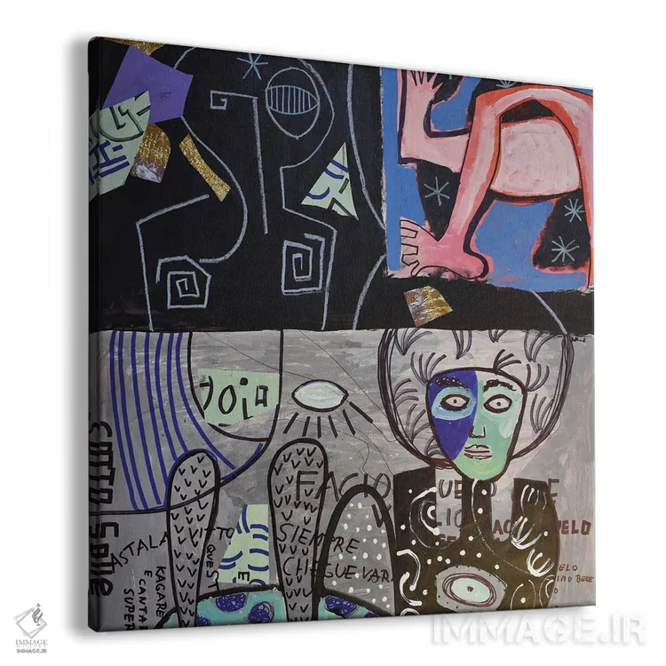 تابلو کاغذ شماره ۹۳ اثر فرانتیشک فلوریان - نمای پرسپکتیو محصول