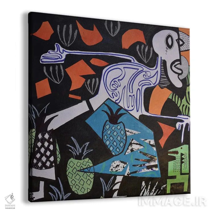 تابلو کاغذ شماره ۹۸ اثر فرانتیشک فلوریان - نمای پرسپکتیو محصول