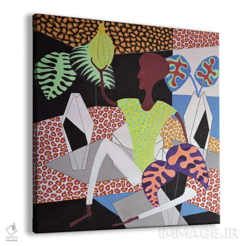 تابلو مهمانی استراحت گیاهان سه اثر فرانتیشک فلوریان - نمای پرسپکتیو محصول