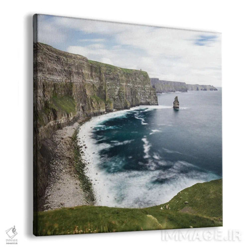 تابلو ساحل ایرلندی اثر فابیان فورتمن - نمای پرسپکتیو محصول