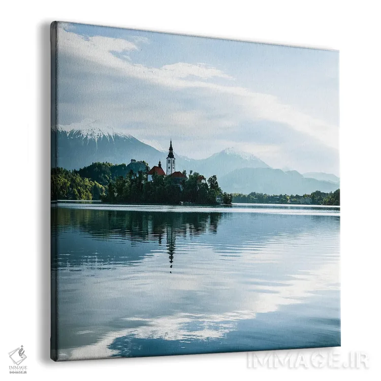 تابلو بازتاب آرامشبخش اثر فابیان فورتمن - نمای پرسپکتیو محصول