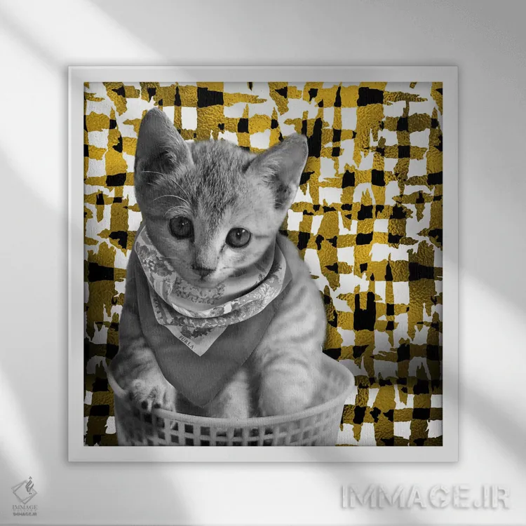 تابلو زیر آفتاب اثر فایو بای فایو کالکتیو - نمای قابدار سفید