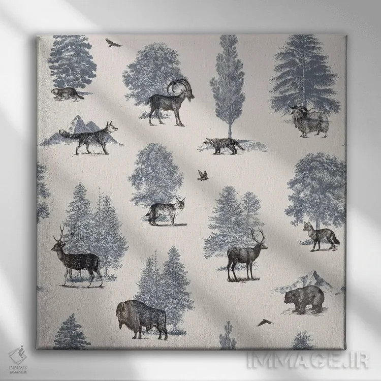 تابلو جایی که به آن تعلق دارند اثر فلوران بُدار (هنرمند فرانسوی) - نمای روبهرو روی دیوار