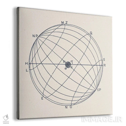 تابلو NSOQ (نام خاص/کد هنری) اثر فلوران بُدار (هنرمند فرانسوی) - نمای پرسپکتیو محصول