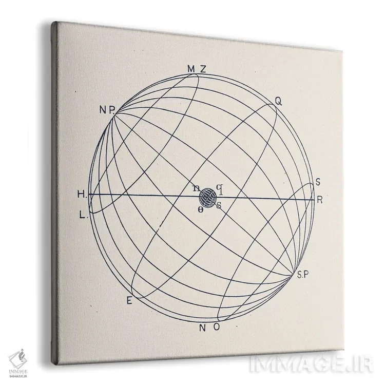 تابلو NSOQ (نام خاص/کد هنری) اثر فلوران بُدار (هنرمند فرانسوی) - نمای پرسپکتیو محصول