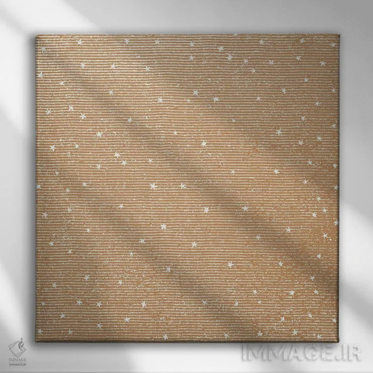 تابلو آسمانهای ستارهای اثر فلوران بُدار (هنرمند فرانسوی) - نمای روبهرو روی دیوار