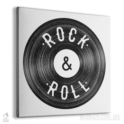 تابلو راک اند رول (سبک موسیقی) اثر فلوران بُدار (هنرمند فرانسوی) - نمای پرسپکتیو محصول