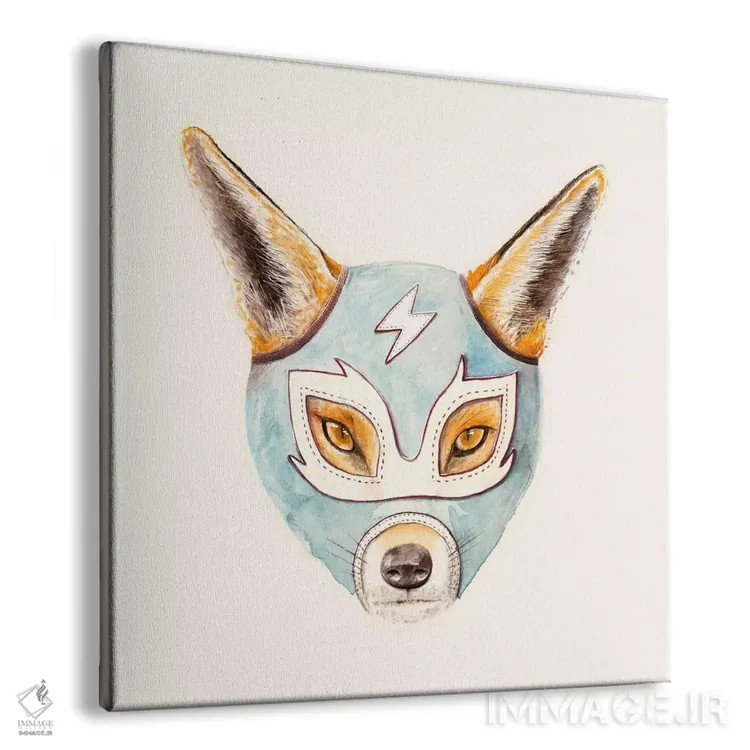 تابلو اندرو فاکس، کشتیگیر اثر فلوران بُدار (هنرمند فرانسوی) - نمای پرسپکتیو محصول