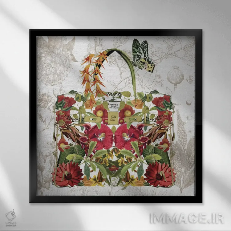 تابلو سبز از حسادت اثر فایو بای فایو کالکتیو - نمای قابدار مشکی