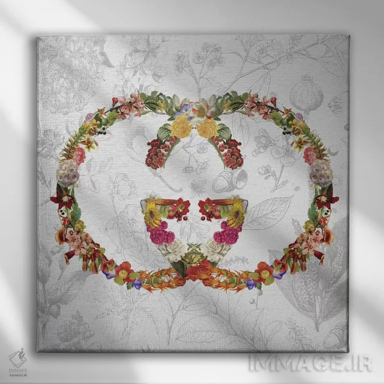 تابلو بوتیک بهاری شمارهٔ ۲ اثر فایو بای فایو کالکتیو - نمای روبهرو روی دیوار