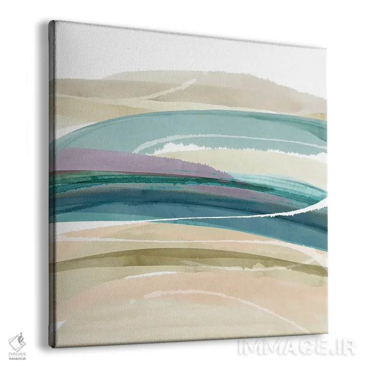 تابلو جریان سیروس ۳ (افق ابر) اثر فلورا کوتا - نمای پرسپکتیو محصول