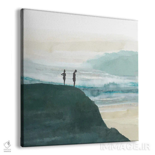 تابلو ماجراجویی ساحلی ۳ اثر فلورا کوتا - نمای پرسپکتیو محصول