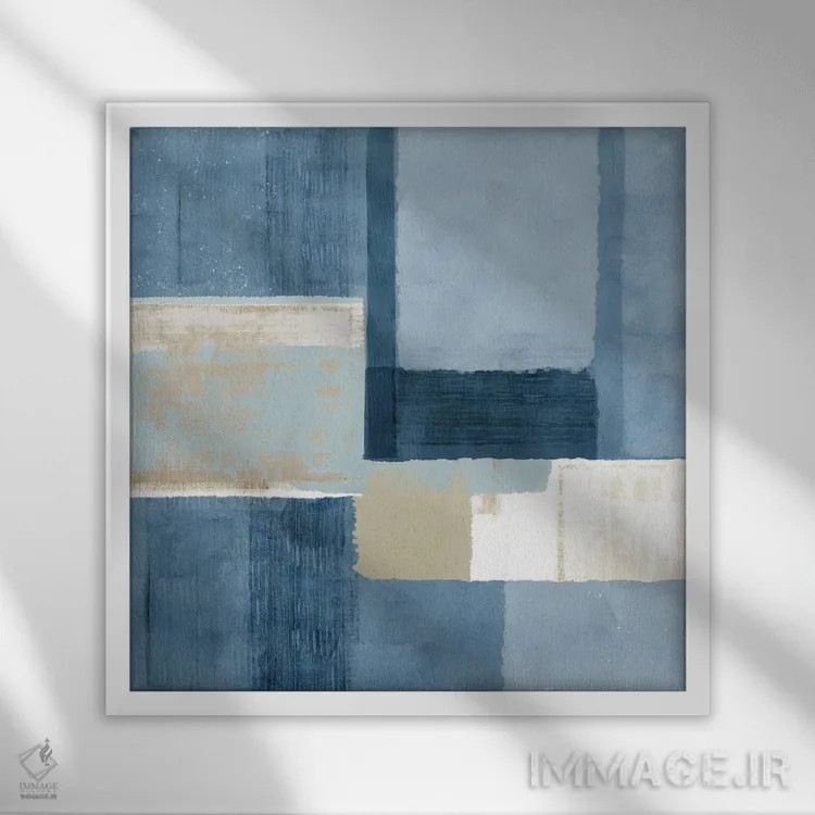 تابلو یک صبح نو ۳ اثر فلورا کوتا - نمای قابدار سفید