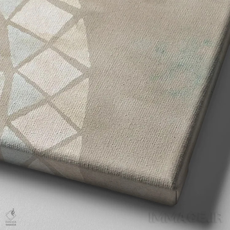 تابلو موزاییک آمالفی ۳ اثر فلورا کوتا - نمای نزدیک بافت بوم