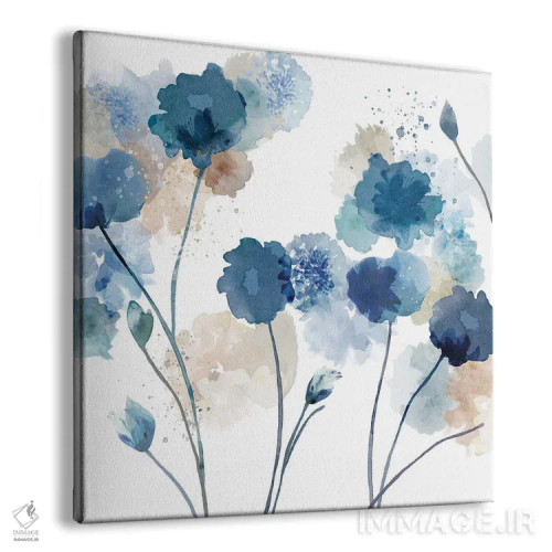 تابلو ملودی گلها ۵ اثر فلورا کوتا - نمای پرسپکتیو محصول