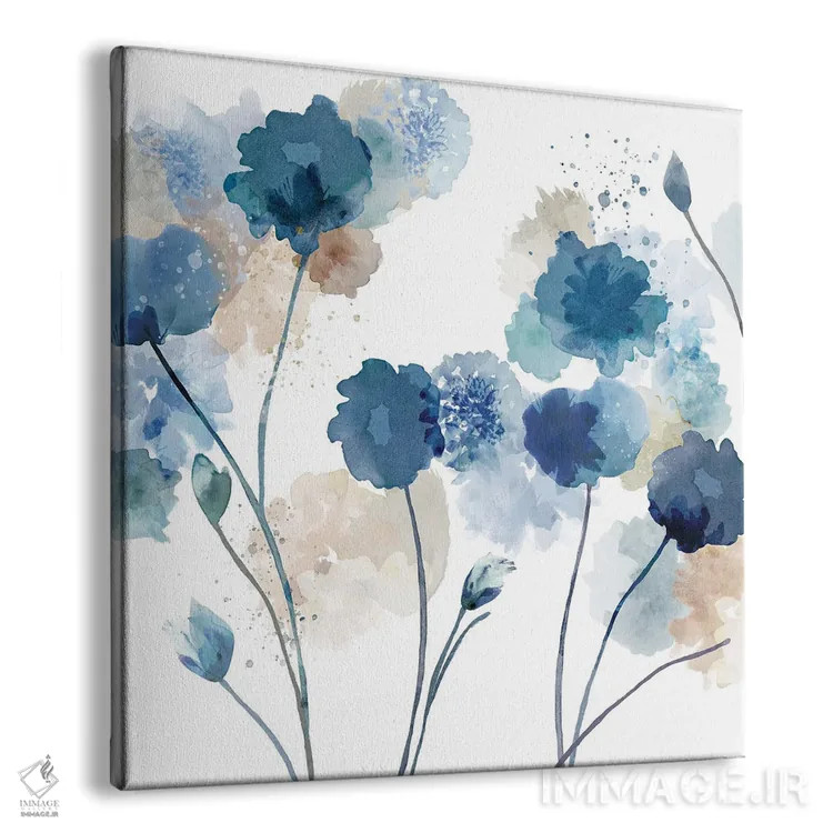 تابلو ملودی گلها ۵ اثر فلورا کوتا - نمای پرسپکتیو محصول