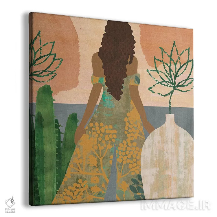 تابلو یاس شیرین ۲ اثر فلورا کوتا - نمای پرسپکتیو محصول