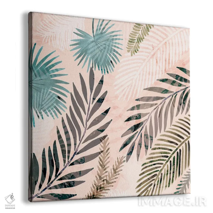 تابلو نخلهای قدیمی ۳ اثر فلورا کوتا - نمای پرسپکتیو محصول