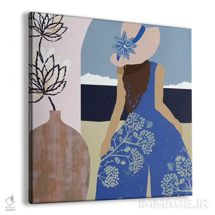 تابلو یاس شیرین ۱ اثر فلورا کوتا - نمای پرسپکتیو محصول