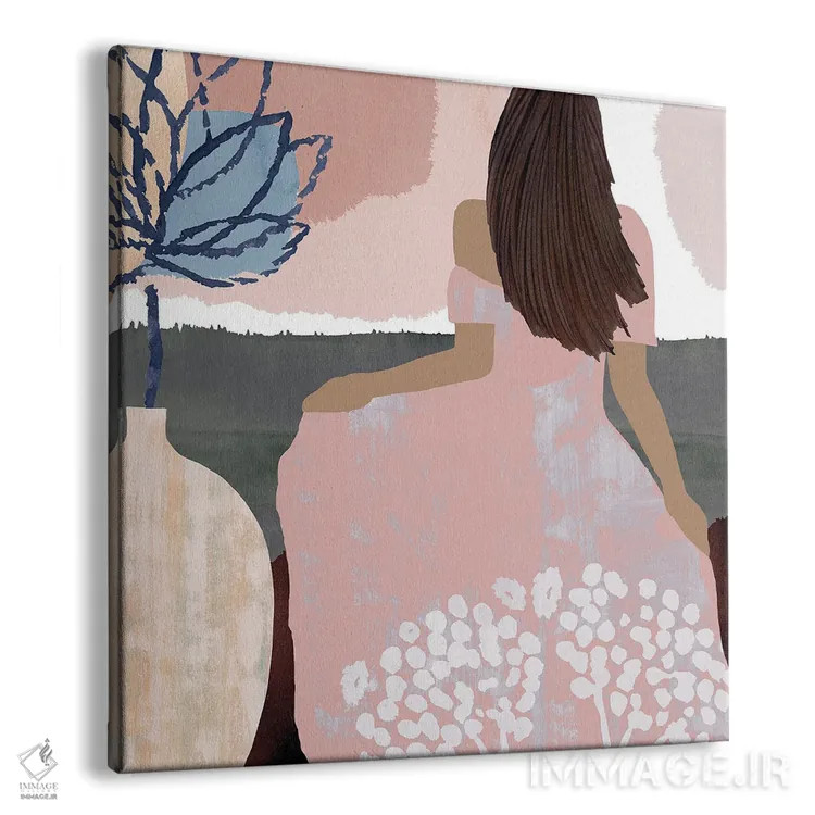 تابلو یاس شیرین ۳ اثر فلورا کوتا - نمای پرسپکتیو محصول