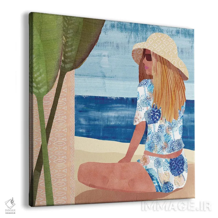 تابلو فرمنترا ۲ (جزیره در اسپانیا) اثر فلورا کوتا - نمای پرسپکتیو محصول