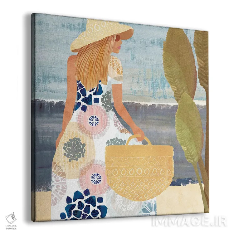 تابلو فرمنترا ۱ (جزیره در اسپانیا) اثر فلورا کوتا - نمای پرسپکتیو محصول