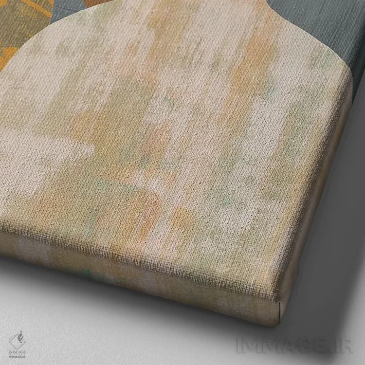 تابلو یاس شیرین ۲ اثر فلورا کوتا - نمای نزدیک بافت بوم