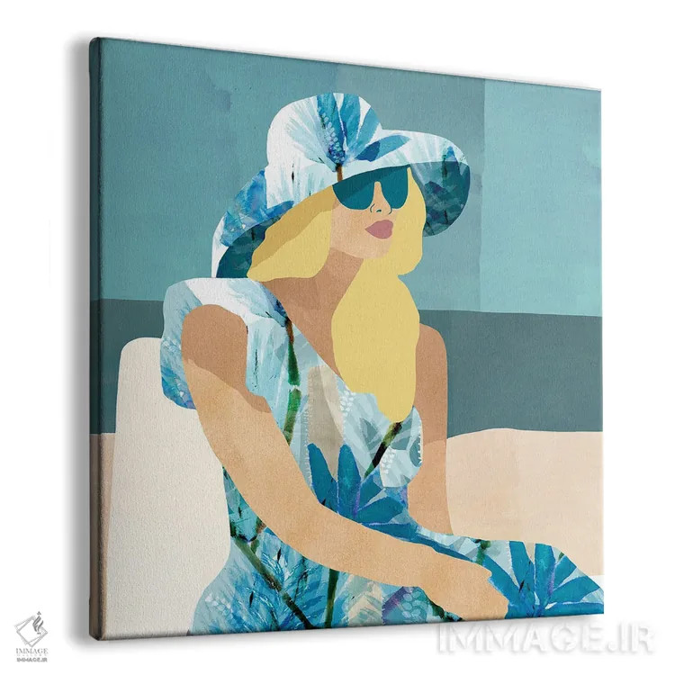 تابلو لاس سالیناس I اثر فلورا کوتا - نمای پرسپکتیو محصول