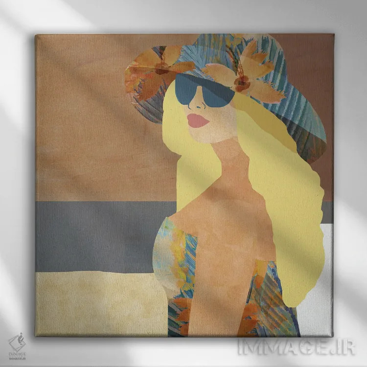 تابلو لاس سالیناس III اثر فلورا کوتا - نمای روبهرو روی دیوار