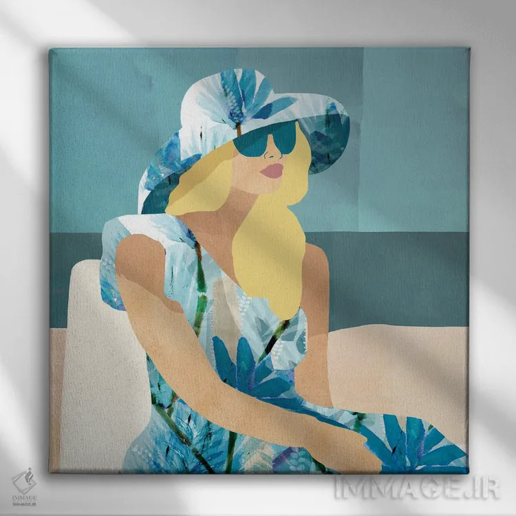 تابلو لاس سالیناس I اثر فلورا کوتا - نمای روبهرو روی دیوار