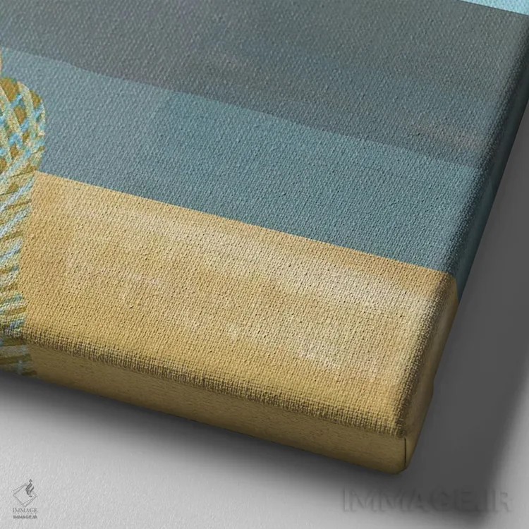 تابلو لاس سالیناس II اثر فلورا کوتا - نمای نزدیک بافت بوم