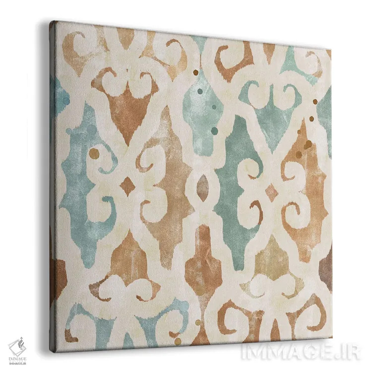 تابلو کاشی آفتابخورده I اثر فلورا کوتا - نمای پرسپکتیو محصول