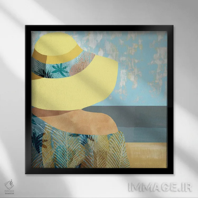 تابلو لاس سالیناس II اثر فلورا کوتا - نمای قابدار مشکی