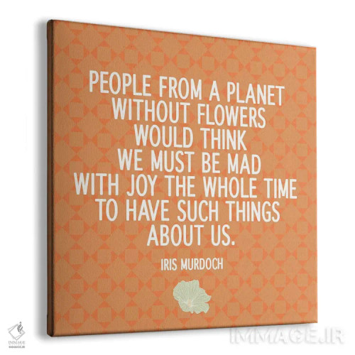 تابلو سیاره بدون گل اثر فایو بای فایو کالکتیو - نمای پرسپکتیو محصول