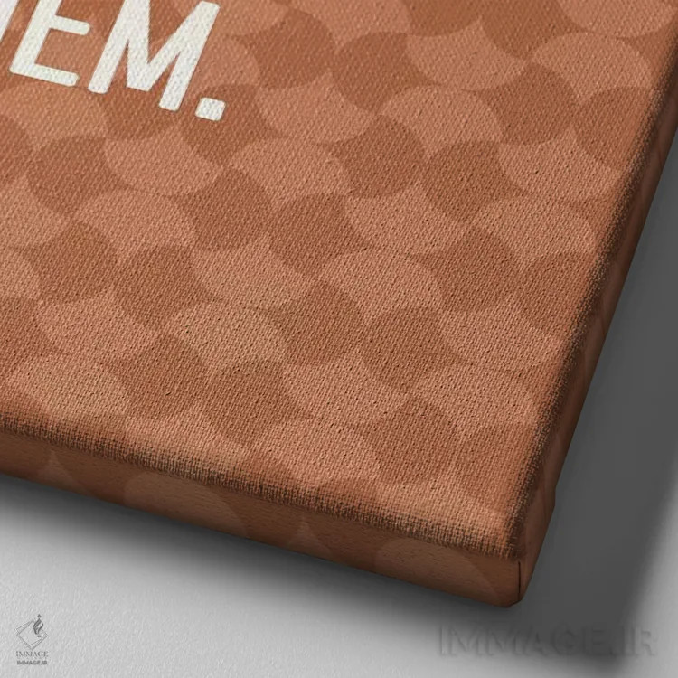 تابلو همیشه گلها هستند اثر فایو بای فایو کالکتیو - نمای نزدیک بافت بوم