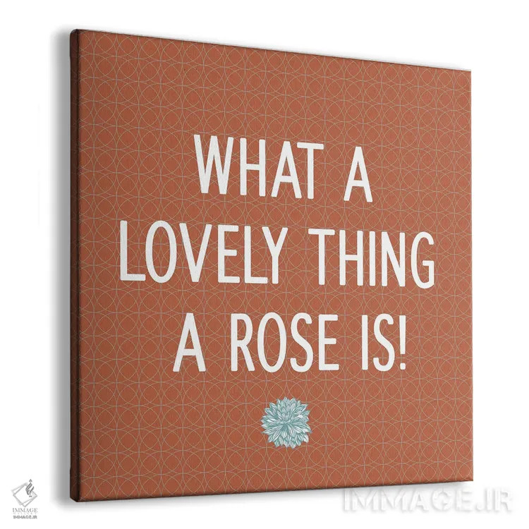 تابلو رزها دوستداشتنی هستند اثر فایو بای فایو کالکتیو - نمای پرسپکتیو محصول