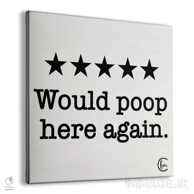 تابلو بررسی حمام اثر فِرفولی مید کرییشنز (استودیو هنری) - نمای پرسپکتیو محصول