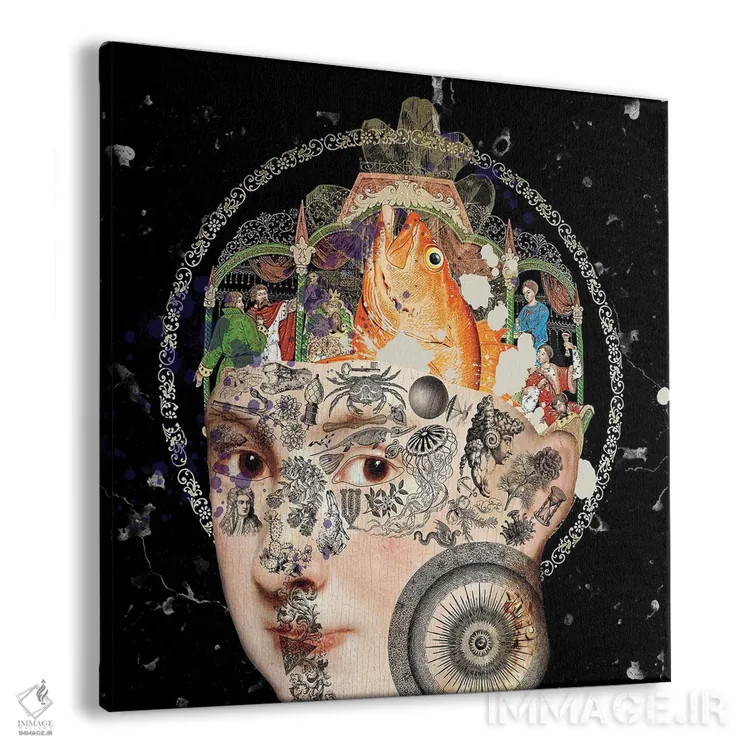 تابلو اخلاق معاصر ۱ اثر فن د فانتستیکا - نمای پرسپکتیو محصول