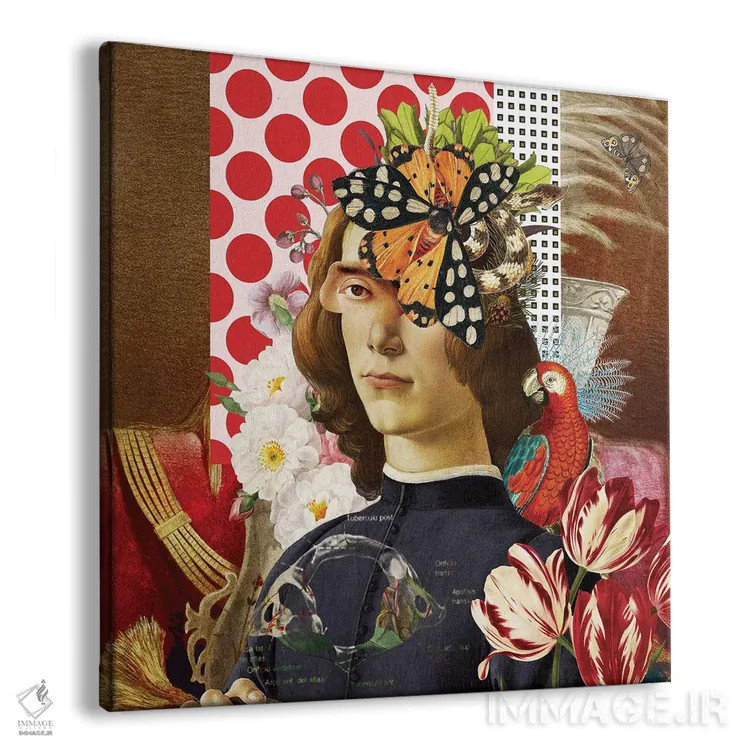 تابلو شوالیه در عمارت عجیب اثر فن د فانتستیکا - نمای پرسپکتیو محصول