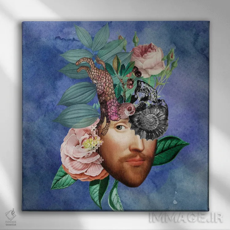 تابلو چشم به هم زدنی ۴ اثر فن د فانتستیکا - نمای روبهرو روی دیوار