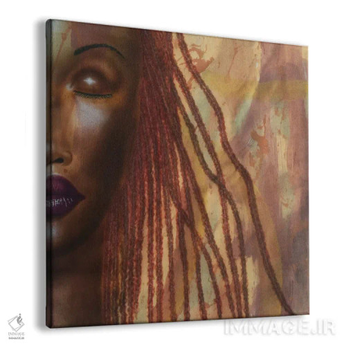 تابلو دختر با موهای قرمز بافته اثر فرد اودل - نمای پرسپکتیو محصول