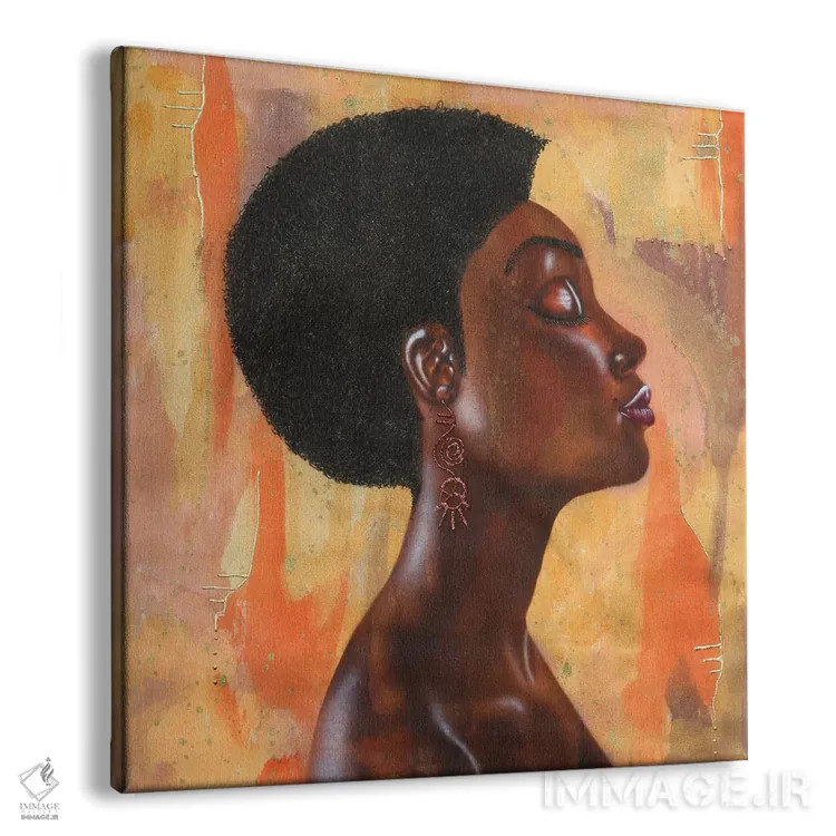 تابلو موهایم را دوست دارم (عامیانه) اثر فرد اودل - نمای پرسپکتیو محصول